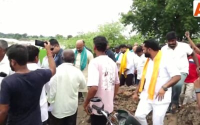Medical Camp Organized in Dharpalli Mandal After Heavy Rains