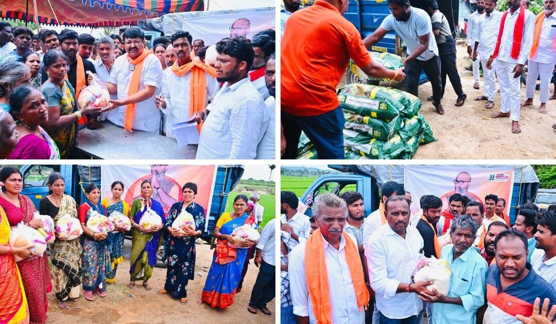 Relief for Rain-Affected Families in Nizamabad