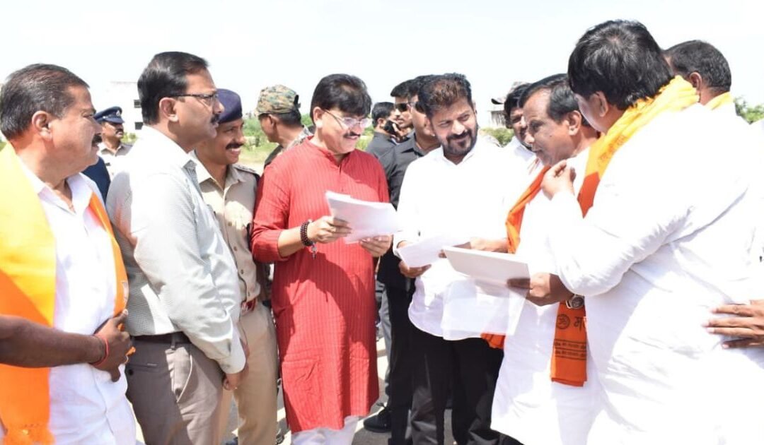 BJP Delegation Meets Chief Minister Revanth Reddy, Seeks Early Completion of Nizamabad ROB Projects