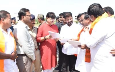 BJP Delegation Meets Chief Minister Revanth Reddy, Seeks Early Completion of Nizamabad ROB Projects