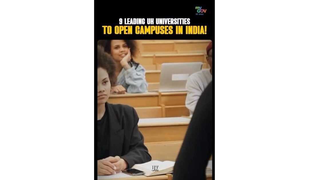 Nine UK Universities to Open Campuses in India: PM Modi