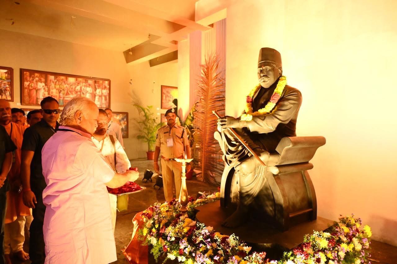 Dr Mohan Bhagwat inaugurated Sri Keshav Spoorti Mandir