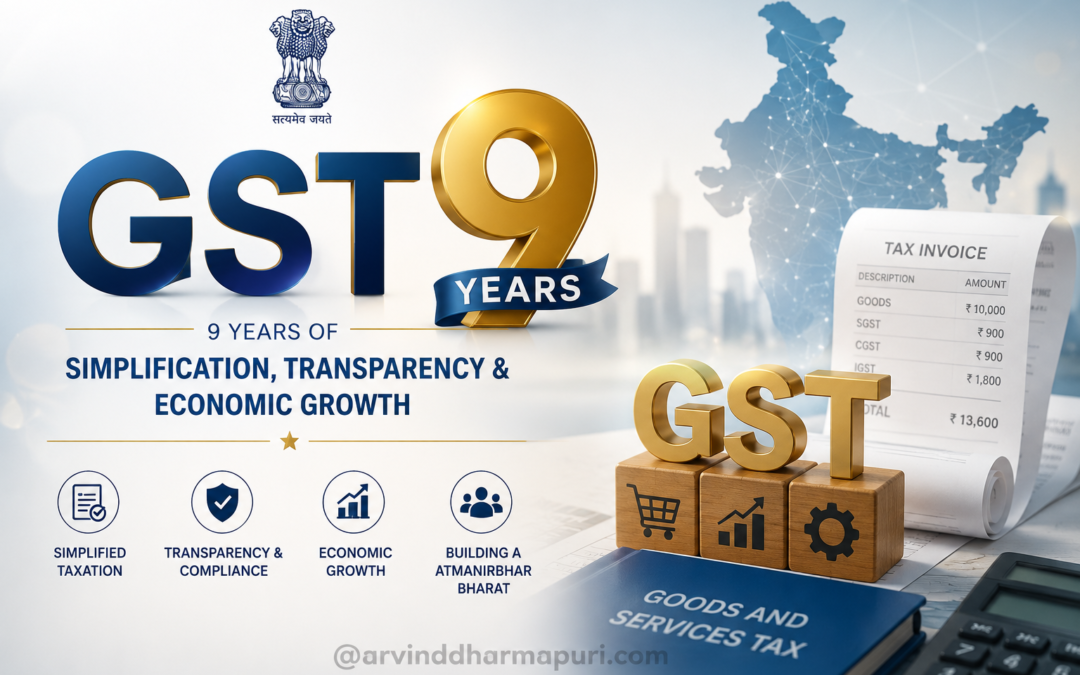 GST at 9 Years: How the Modi Government’s GST Reform Unified India’s Economy and Powered Growth