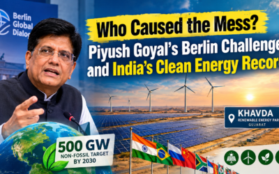 India’s Clean Energy Record : Piyush Goyal’s Berlin Challenge